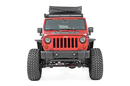 Rough Country Front Bumper Caps for 2007-2018 Jeep Wrangler JK - 1047 by Rough Country - Image 3