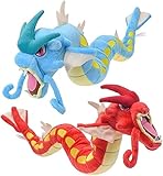 gyarados pokemon go meta  Plüschtier Stofftier Cartoon Anime Garados Plüsch Garados Drachen verstellbares Kissen Spielzeug weiche rote und blaue Kuscheltiere Actionfigur Puppe Sofa Schlafzimmer Dekoration Sammlerstücke Kinderg