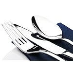 Silverware Set for 8, 40 Piece Heavy Duty Stainless Steel Flatware Utensils Cutlery Set Including Steak Knife Fork and Spoon, Dishwasher Safe, Gift Package for Wedding Housewarming - Image 2