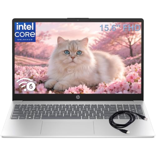 HP 15.6�C���` FHD �m�[�g�p�\�R�� 2026 �m�[�g�u�b�N�AIntel N100�A32GB RAM�A1TB SSD�B | �y�ʁA�����o�b�e���[�����AWi-Fi 6�AOffice 365�AWin 11 Home�A�w��&�����[�g���[�N�p�A���[�����C�g