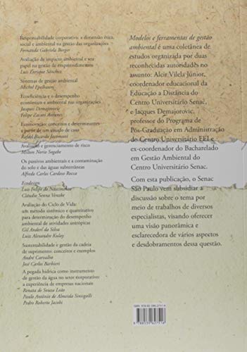 Modelos e ferramentas de gestão ambiental: desafio e perspectivas para as organizações