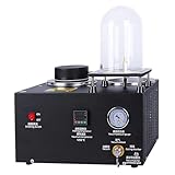 PixCy Máquina de Fundición al Vacío con Control de Presión Ajustable, Equipo Integral para Moldes de Yeso, Fundición de Oro y Plata, y Reciclaje de Chatarra Metálica 2KG