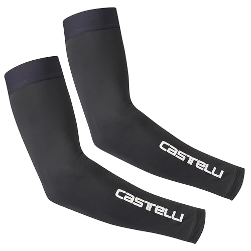 CASTELLI UPF 50 + Light Arm 2 Sleeves Scaldabraccia, Nero, XL Unisex
