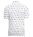 Damipow Mens Golf Shirts Dry Fit Polo Shirts Moisture Wicking Short Sleeve Hawaiian Polo Shirt,White Car,5XL
