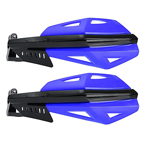 Protège-mains de moto pour affronter le vent froid en scooter bleu 22mm