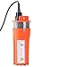 Amarine Made 12V DC Submersible Deep Well Water Pump/Alternative Energy Solar Battery Powered Water Well Pump for Remote Water Needs