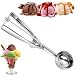 Produktbild Wenrecu Edelstahl-Eisportionierer, 6 cm Durchmesser, mit Auslöser für Eis, Kekse, Kuchenteig, Muffins, Fleischbällchen, Pfannkuchen