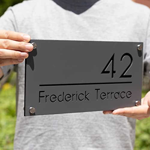 304 Stainless Steel Modern House Number For Outside, Address Number Plaque, Custom Sign,Personalized Sign #TOP5