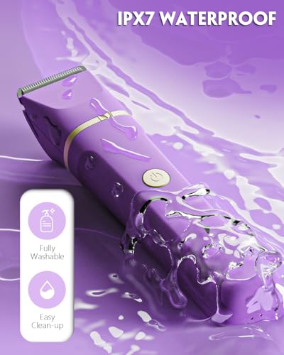 Tiovara TL-01 Bikini Trimmer For Women, 3 In 1 Electric Razors For Women, Ipx7 Waterproof Wet Dry Body Shaver Pubic Hair Trimmer Facial Hair Remover thumb #4