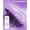 Bikini Trimmer for Women, Tiovara Painless Electric Razors Shaver IPX7 Waterproof Cordless Body Hair Trimmer Pubic Hair Removal with USB Charge Dock for Underarm Leg Arm Body Face Silk Skin (Purple)