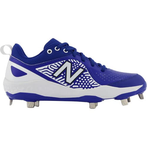 New Balance Women's Fresh Foam Velo V2 Metal Softball Shoe, Team Royal/White, 8.5 M US - image 3