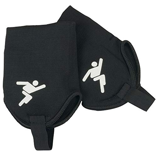Image of Precision Unisex's Ankle Protectors, Black, Senior