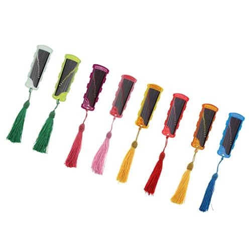 Kesoto 2Pcs Smooth Guzheng Finger Picks Chinese Zither Nails Tape Storage Tool #TOP5