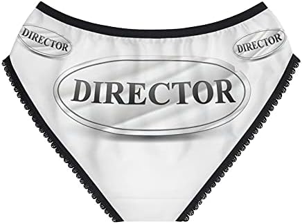 Director Sign Panties, Director Sign Underwear, Briefs, Cotton Briefs, Funny Underwear, Panties For Women