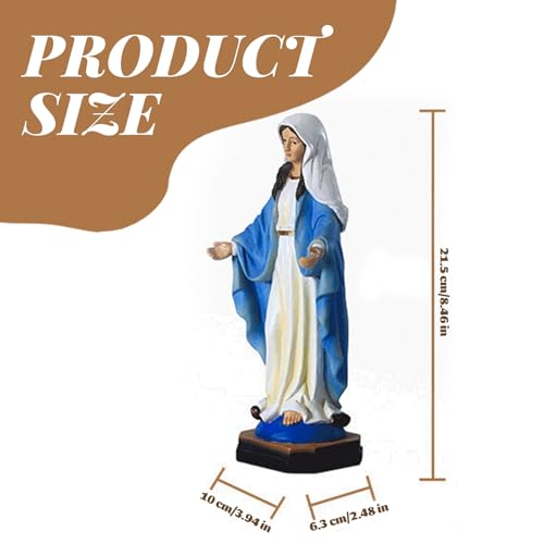 Statue de la Vierge décoration religieuse maison église - 6