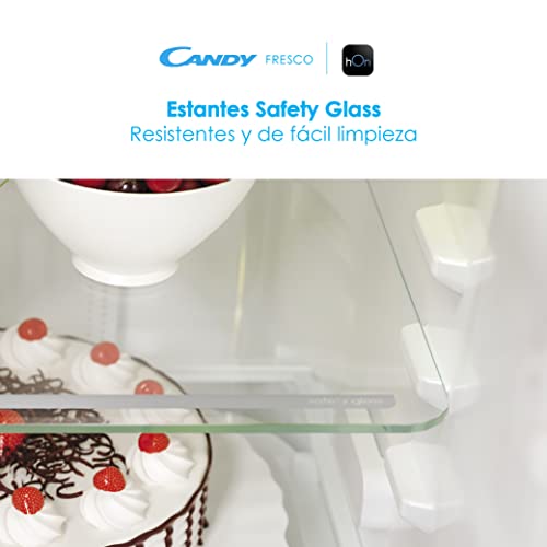 Candy Fresco CCE4T620EB frigorifero con congelatore Libera installazione 377 L E Nero - 6