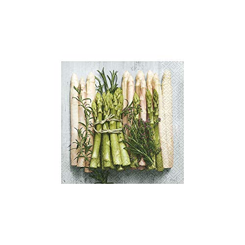 Preisvergleich Produktbild Paper + Design Lunchservietten Design Spargel