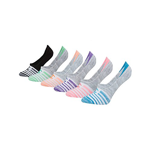 Champion Women's Double Dry Invisible Liner Socks 6-Pack