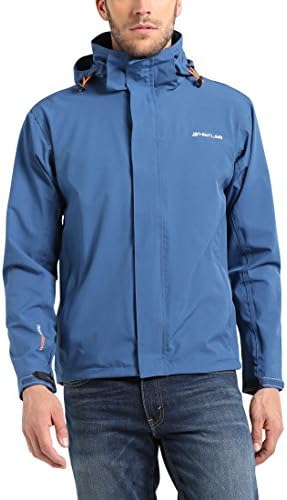 Ultrasport Advanced Mens Whistler Stretch Jacket Lamar, Outdoor/Sports Jacket, Transitional Jacket Also Suitable for Dog Sports, Removable Hood, Wind and Waterproof, Breathable, Chin Guard