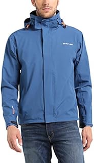 Ultrasport Advanced Mens Whistler Stretch Jacket Lamar, Outdoor/Sports Jacket, Transitional Jacket Also Suitable for Dog Sports, Removable Hood, Wind and Waterproof, Breathable, Chin Guard