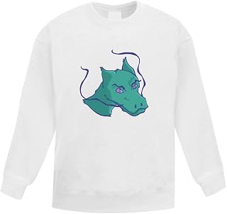 Azeeda 'Dog Dragon' Kid's Sweatshirt/Jumper (9-11 Years) (KW00104602)