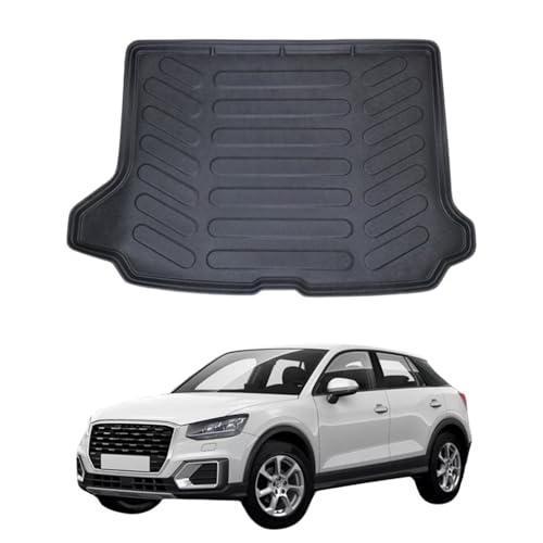 Cargo Liner for Audi Q2 2017-2025 Boot Tray Black | Trunk Liner All-Weather TPE Durable Non Slip Waterproof Luggage Tray Mat