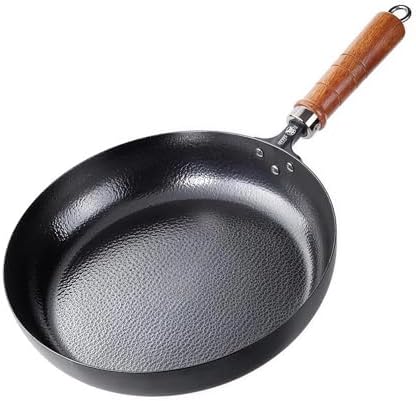MITSUMOTO SAKARI 12-Inch Japanese Iron Skillet, Flat Bottom | No ...