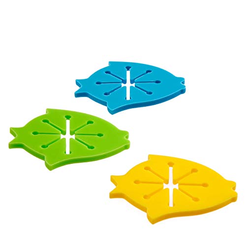 itena® Sockenclips (30 Stück) für Waschmaschine und Trockner I Socken-Klammern mit einfacher Anbringung I Sockensortierer aus flexiblem Silikon
