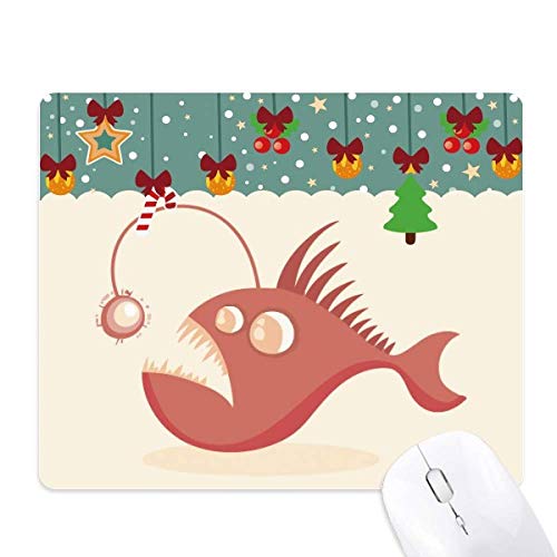 Tapis de souris poisson lanterne grand tapis de jeu et bureau Noël