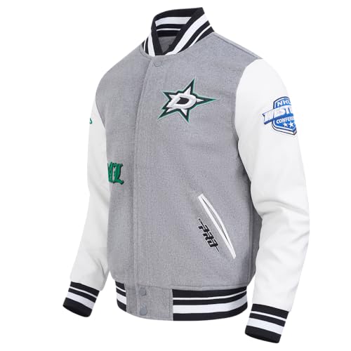 Image of Pro Standard Mens NHL Old English Varsity Jacket