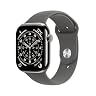 Apple Watch Series 11（GPS ＋ Cellularモデル）- 46mm MFCW4J/A ナチュラルチタニウムケースとストーングレイスポーツバンド - S/M