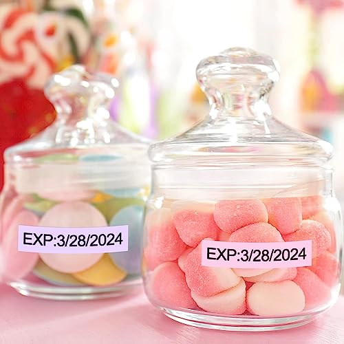 Image of COLORTY TZ-231 12mm Pastel Tape Replacement for Brother P-Touch Label Maker Tape 0.47 inch, Compatible TZe Lamianted Colored Ribbon for Ptouch PT-D200 D210 D220 H110 1000 1280 D400 P300BT Cube, 6 Pack