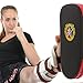 FRCOLOR Kickboxing Kick Shield Pu Boxing Pads Thickened Martial Arts Training Target for Adults and Taekwondo Muay Thai Sparring Equipment
