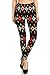Leggings Depot Women's Ultra Soft Fashion Leggings Series (Arrow Sphere, One Size (Size 0-12))