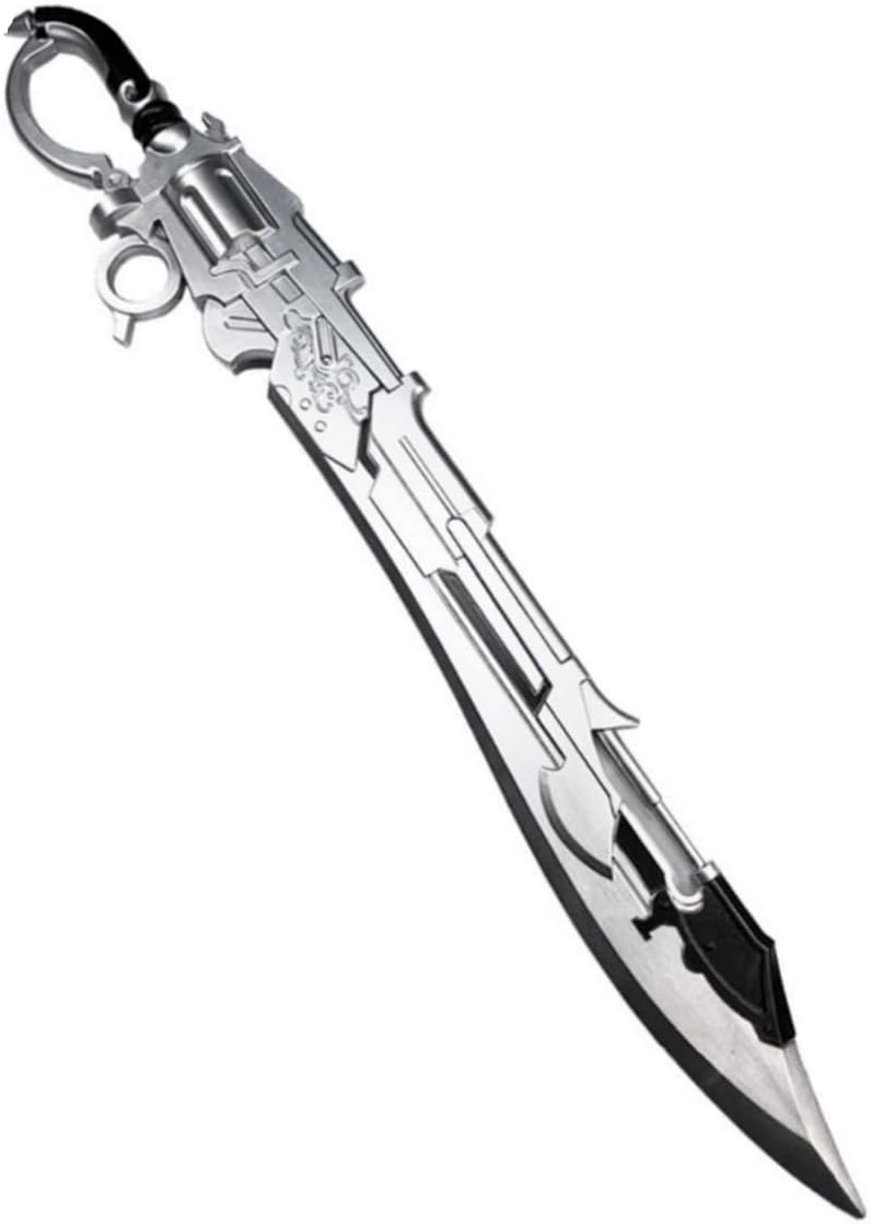 DAMDOS Halloween Prop Fantasy PU Foam Cosplay Sword & Gunblades for Cloud Strife Buster Armor Break Sword Knife Weapon Birthdays Gifts