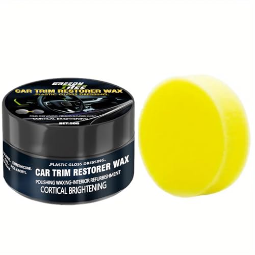 Greedy tree Ultimate Car Plastic and Trim Restorer – Back to Black Restores Faded Trim, UV