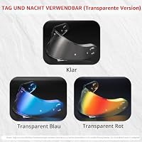 PSLER Helmvisier CNS-3 passend für Shoei Neotec 2 Helm, Transparent – Ansicht 4