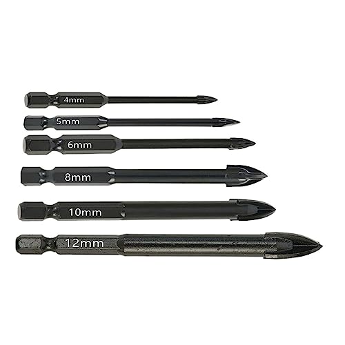 Broca diamantada 4-12mm set para cerámica y más miniatura 1