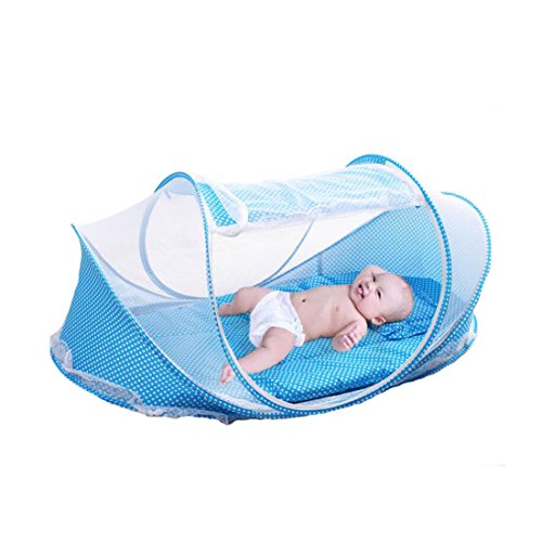 Tente de voyage bébé moustiquaire et lit pliable pour les sorties au parc