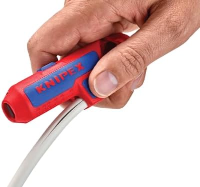 Knipex ErgoStrip Uniwersalne narzędzie do ściągania izolacji, dla osób praworęcznych 135 mm 16 95 01 SB
