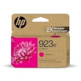 HP 923e EvoMore High Yield Magenta Ink Cartridge | Works with OfficeJet 8120, Pro 8130 Series | Carbon Neutral...