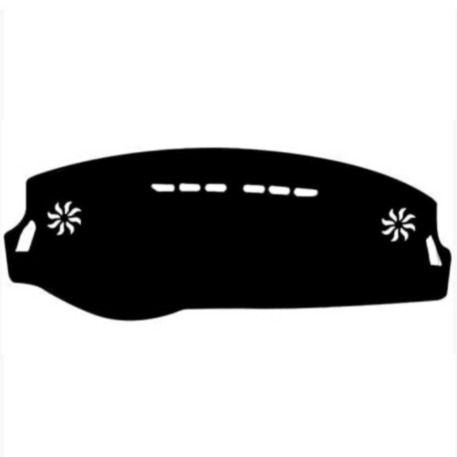 Pokrywa deski rozdzielczej samochodu Citroen C-Elysee 2014-2019 RHD mata antypoślizgowa osłona przeciwsłoneczna dywanik Pad konsola środkowa czarny