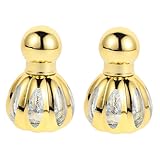 Look: die goldene außenseite verleiht der flasche ein stilvolles aussehen, für jeden anlass, dekorative ölflasche, parfümbehälter