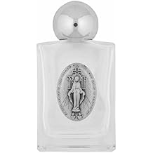 Venerare Glass Holy Water Bottle Miraculous Medal