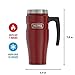 THERMOS Stainless King Vacuum-Insulated Travel Mug, 16 Ounce, Rustic Red