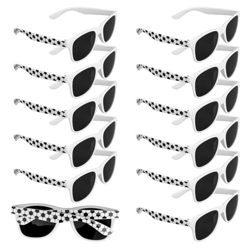 Lunettes de soleil de football lot de 12 pour ados et clubs