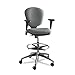Safco Metro Ergonomic Office Chair, Extended-Height, Adjustable with Swivel Base, Padded, Black