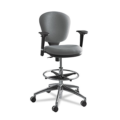 Safco Metro Ergonomic Office Chair, Extended-Height, Adjustable with Swivel Base, Padded, Black by Safco - Image 5
