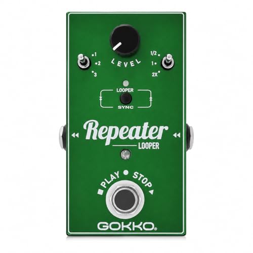 GK-27 Guitar Looper Pedal with Undo and Overdub
