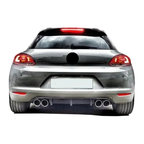 Difusor trasero y spoiler de estilismo compatible con VW Scirocco 2009-2014 2